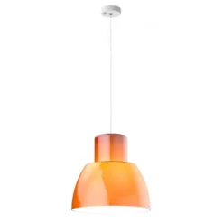Lampa Wisząca Lorosae 40 Cm Pomarańczowa Nemo