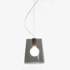 Lampa Wisząca L001S A Przydymiony Szary Pedrali