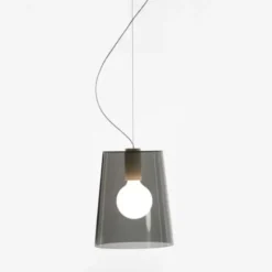 Lampa Wisząca L001S A Przydymiony Szary Pedrali
