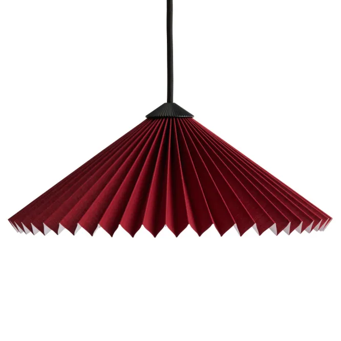Lampa Wisząca Matin Burgundowa 30 Cm Hay