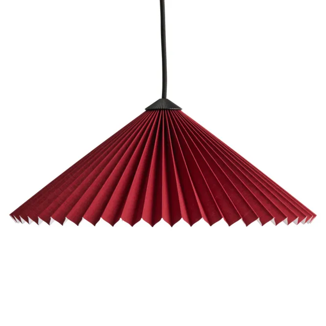 Lampa Wisząca Matin Burgundowa 38 Cm Hay