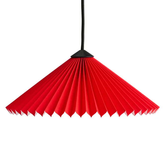 Lampa Wisząca Matin Czerwona 30 Cm Hay