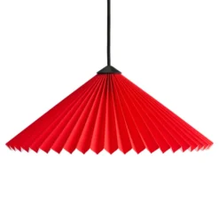 Lampa Wisząca Matin Czerwona 38 Cm Hay