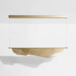 Lampa Wisząca Mediterranea Mosiężna Mała Petite Friture