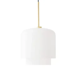 Lampa Wisząca Megumi 28 Cm Mosiężna Please Wait To Be Seated
