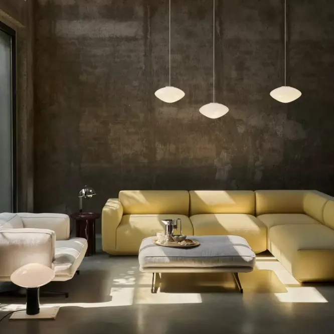 Lampa Wisząca Mist Ap15 Opalizowana Andtradition
