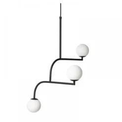 Lampa Wisząca Mobil 70 Czarna Pholc