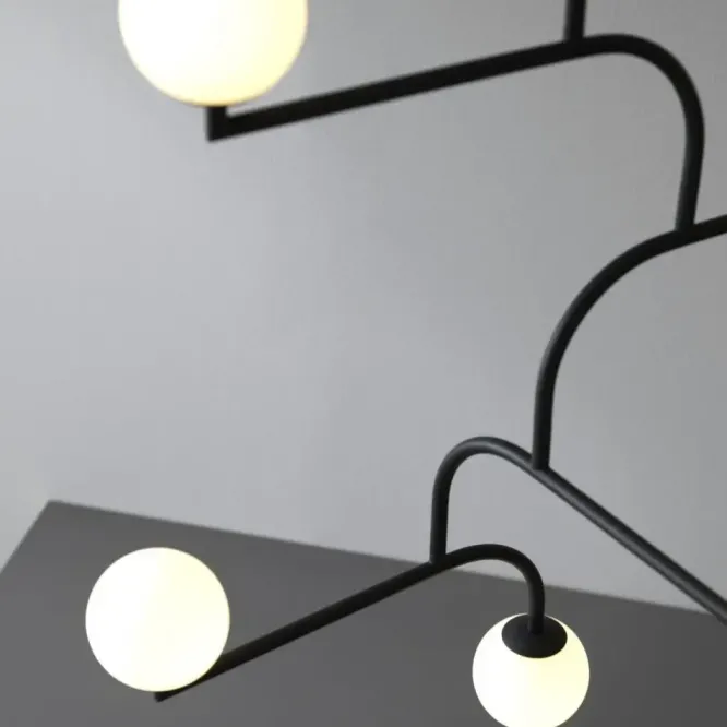 Lampa Wisząca Mobil 100 Mosiężna Pholc