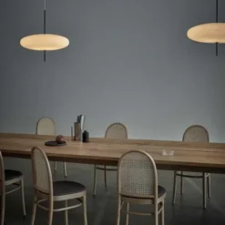 Lampa Wisząca Model 2065 Biała-Biały Przewód Astep