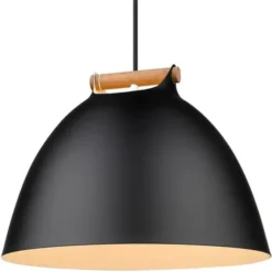 Lampa Wisząca Monet 40 Cm Czarna