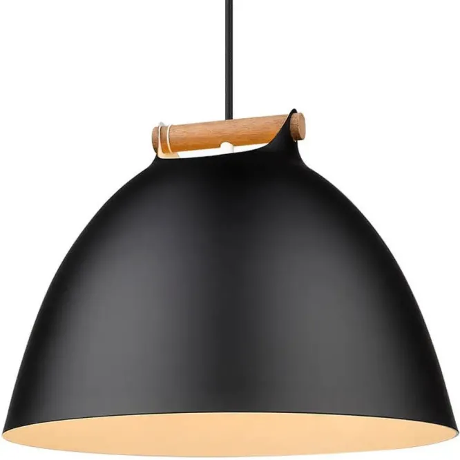 Lampa Wisząca Monet 40 Cm Czarna