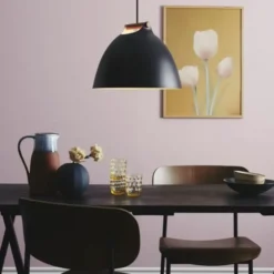 Lampa Wisząca Monet 40 Cm Czarna