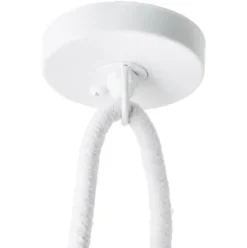 Lampa Wisząca Monkey Swing Biała Seletti