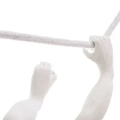 Lampa Wisząca Monkey Swing Biała Seletti