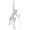 Lampa Wisząca Monkey Z Liną Biała Seletti