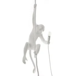 Lampa Wisząca Monkey Z Liną Biała Seletti