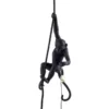 Lampa Wisząca Monkey Z Liną Czarna Seletti