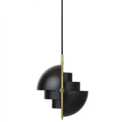Lampa Wisząca Multi-Lite 22,5 Cm Black Semi Matt Gubi