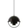 Lampa Wisząca Multi-Lite 22,5 Cm Black Brass Gubi