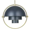 Lampa Wisząca Multi-Lite 32 Cm Brass Midnight Blue Gubi