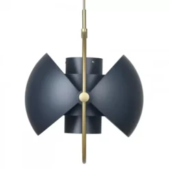 Lampa Wisząca Multi-Lite 32 Cm Brass Midnight Blue Gubi