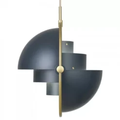 Lampa Wisząca Multi-Lite 32 Cm Brass Midnight Blue Gubi