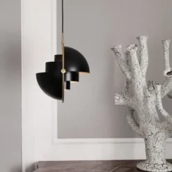 Lampa Wisząca Multi-Lite 22,5 Cm Shiny Brass Gubi