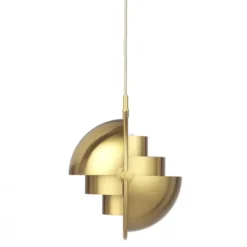 Lampa Wisząca Multi-Lite 22,5 Cm Shiny Brass Gubi