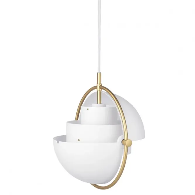 Lampa Wisząca Multi-Lite 22,5 Cm White Semi Matt Gubi