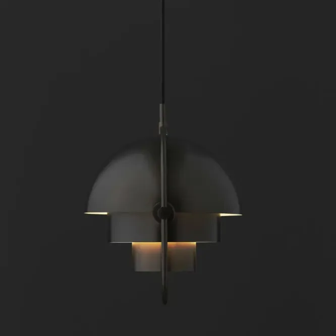 Lampa Wisząca Multi-Lite 22,5 Cm White Semi Matt Gubi