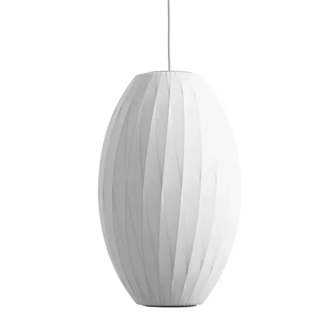 Lampa Wisząca Nelson Cigar Crisscross Bubble 33 Cm Hay