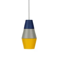 Lampa Wisząca Nighty Night Niebiesko-Szaro-Żółta Grupa Products