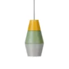 Lampa Wisząca Nighty Night Żółto-Zielono-Szara Grupa Products