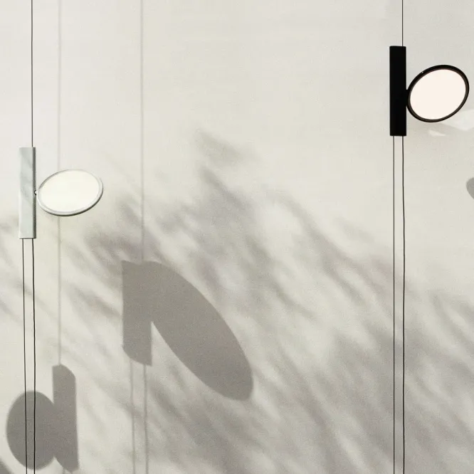 Lampa Wisząca Ok Biała Flos