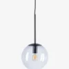 Lampa Wisząca Orb 20 Cm Czarna Bolia
