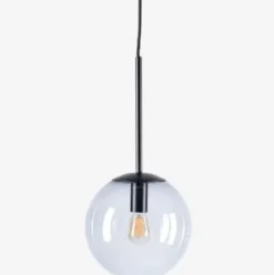 Lampa Wisząca Orb 20 Cm Czarna Bolia