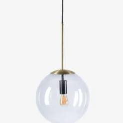 Lampa Wisząca Orb 25 Cm Mosiężna Bolia