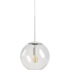 Lampa Wisząca Orb 25 Cm Szara Bolia