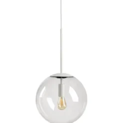 Lampa Wisząca Orb 25 Cm Szara Bolia
