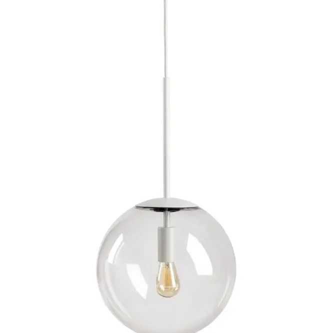 Lampa Wisząca Orb 25 Cm Szara Bolia