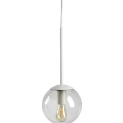 Lampa Wisząca Orb 15 Cm Szara Bolia