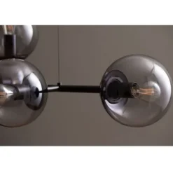 Lampa Wisząca Orb Czarna Bolia