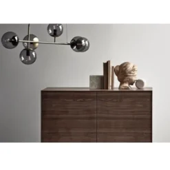 Lampa Wisząca Orb Czarna Bolia