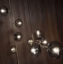 Lampa Wisząca Orb Czarna Bolia