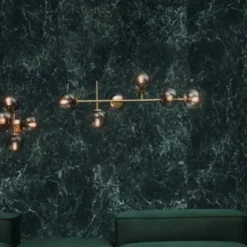 Lampa Wisząca Orb Czarna Bolia