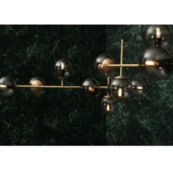 Lampa Wisząca Orb Czarna Bolia