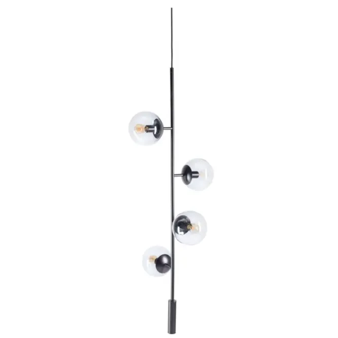 Lampa Wisząca Orb Lounge Czarna Bolia