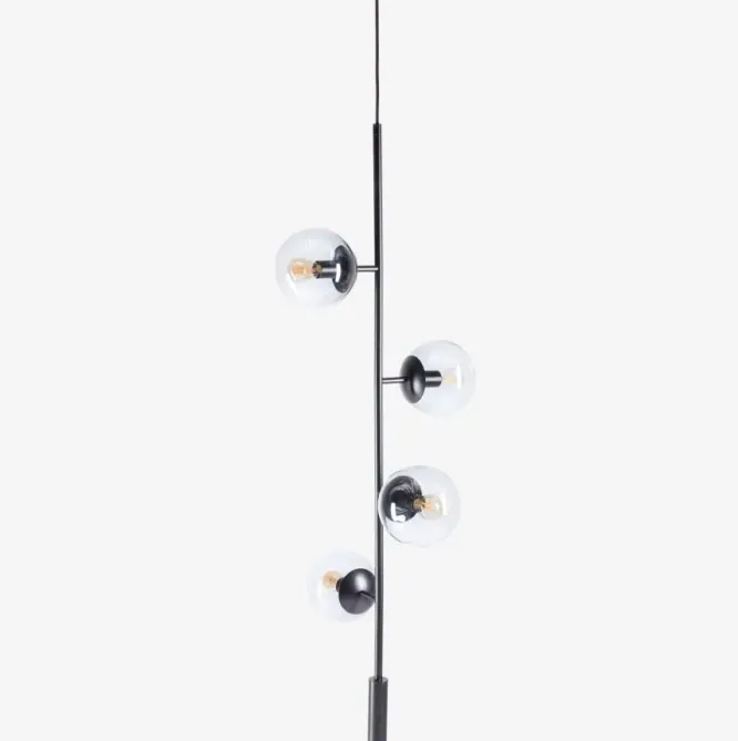 Lampa Wisząca Orb Lounge Czarna Bolia