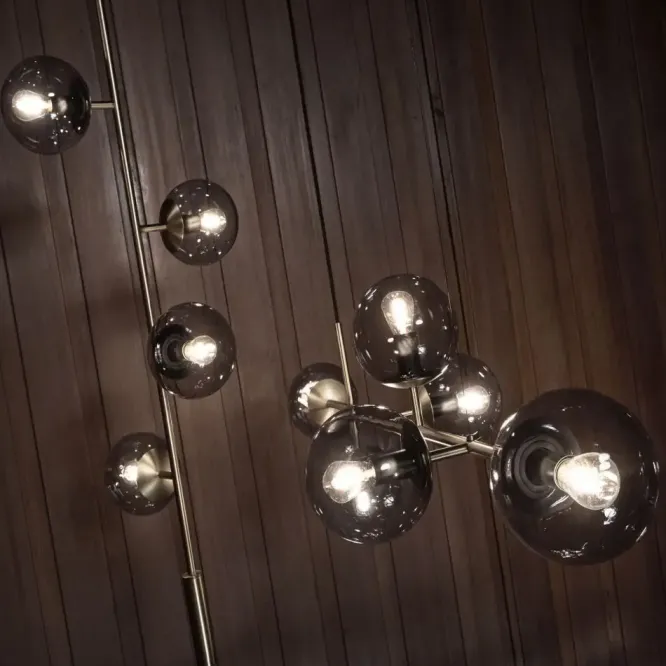 Lampa Wisząca Orb Lounge Czarna Bolia