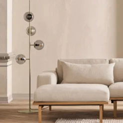 Lampa Wisząca Orb Lounge Mosiężna Bolia